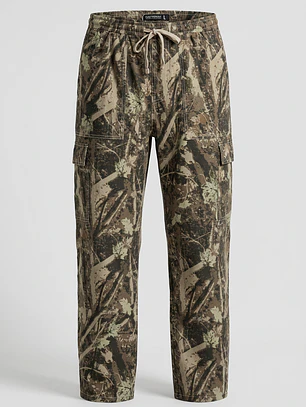 Pantalón Camuflado Hombre Beige