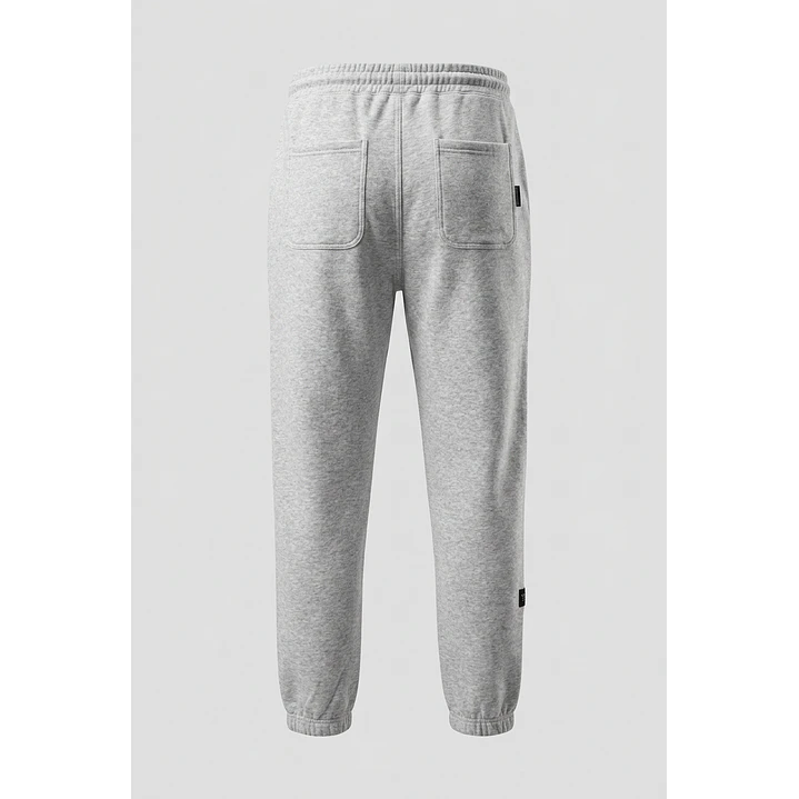 Buzo Bordado Hombre Gris 2