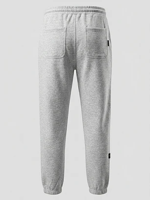 Buzo Bordado Hombre Gris