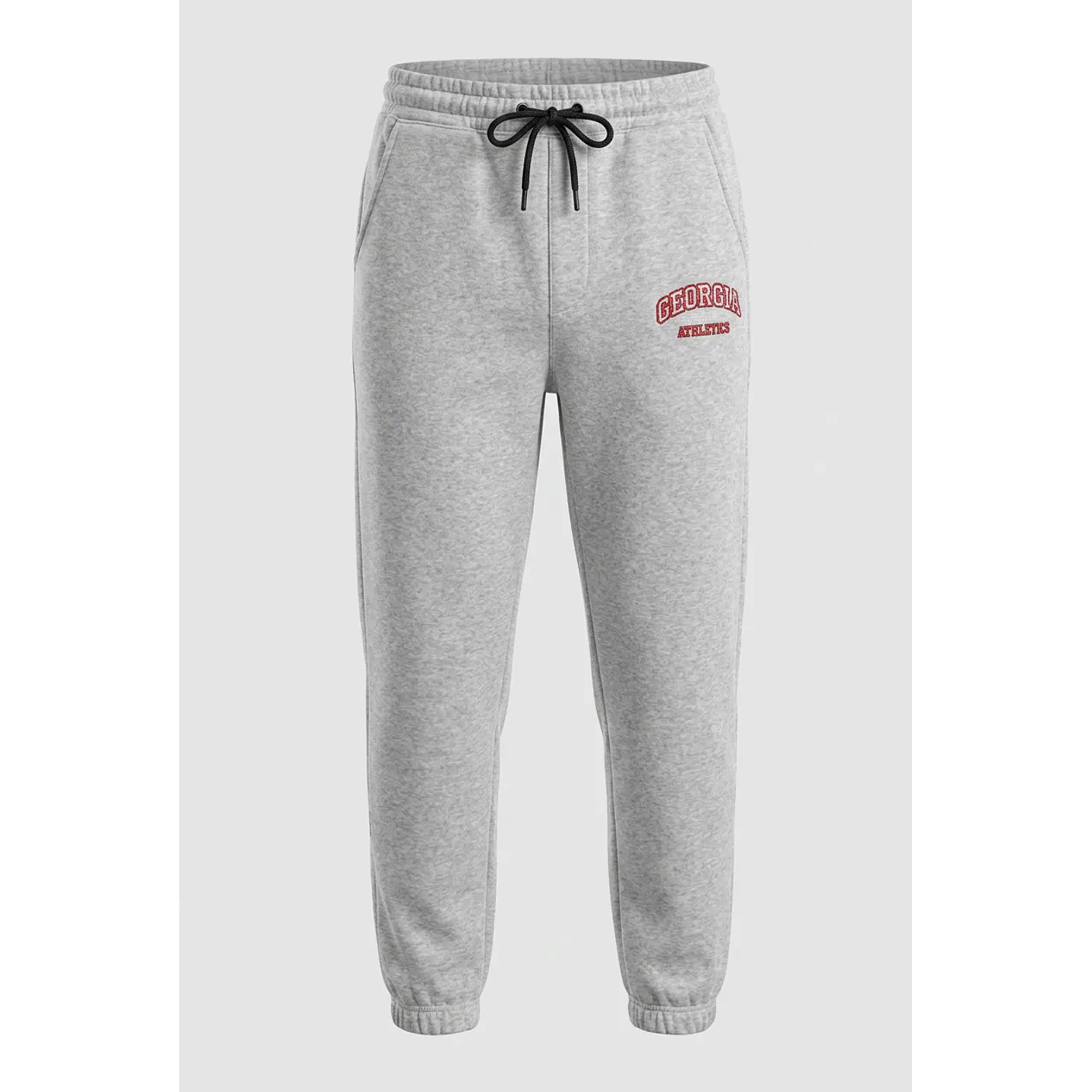 Buzo Bordado Hombre Gris 1