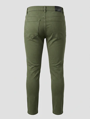 Pantalón Básico Skinny Hombre Verde