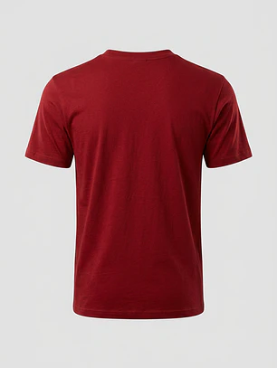 Polera Básica Hombre Rojo
