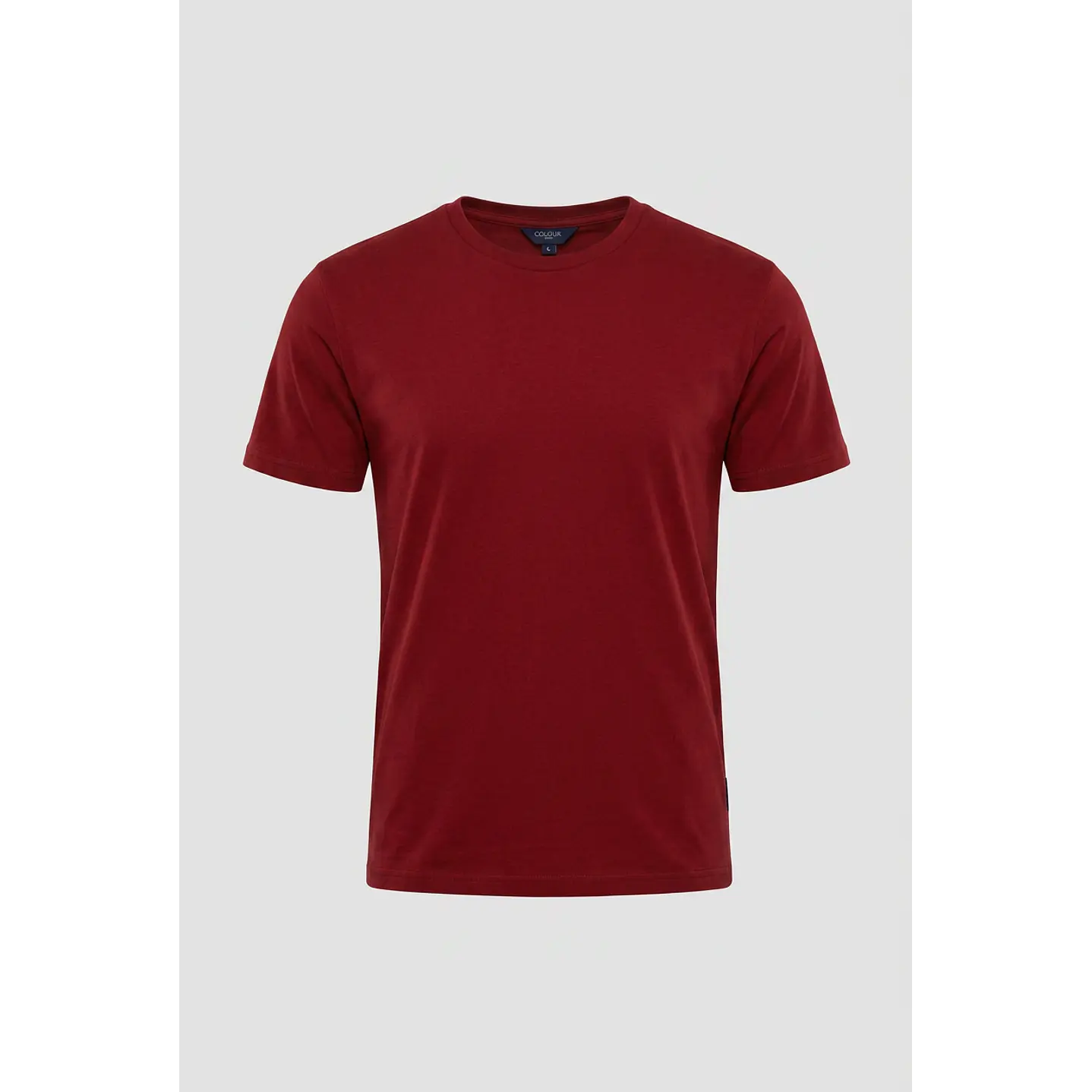 Polera Básica Hombre Rojo 1