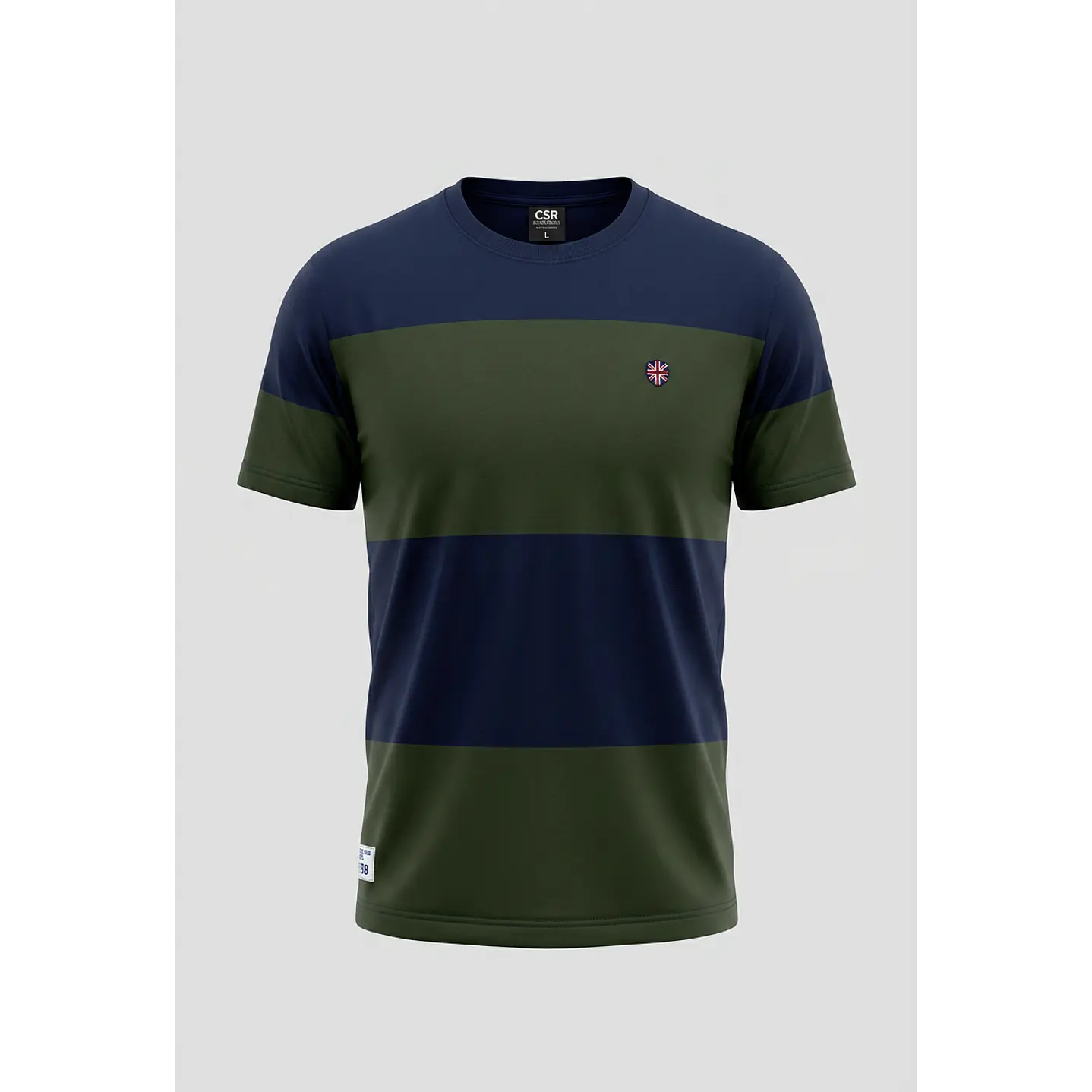 Polera Pique Regular Hombre Verde 1