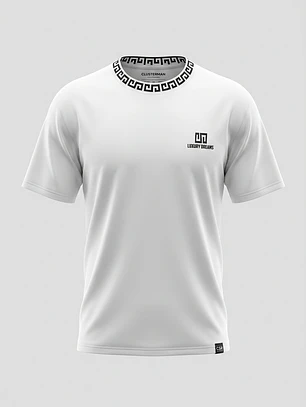 Polera Polo Hombre Blanco