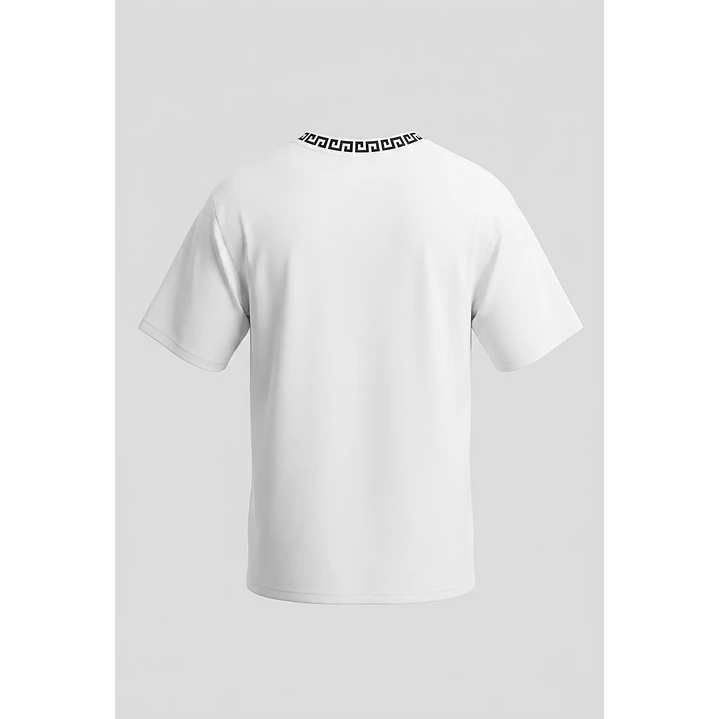 Polera Polo Hombre Blanco 2