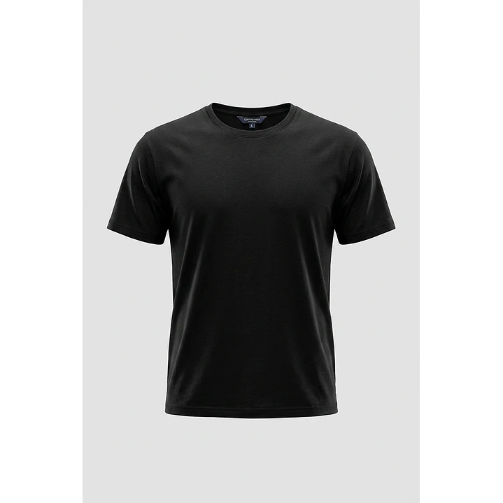 Polera Básica Hombre Negro 1