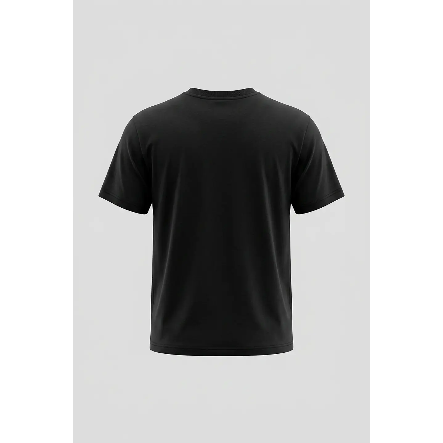 Polera Básica Hombre Negro 2