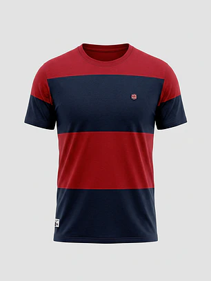 Polera Pique Regular Hombre Rojo