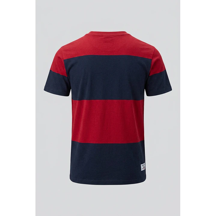 Polera Pique Regular Hombre Rojo 2