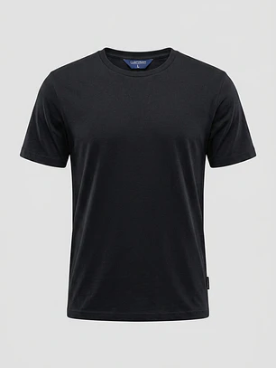 Polera Básica Hombre Azul