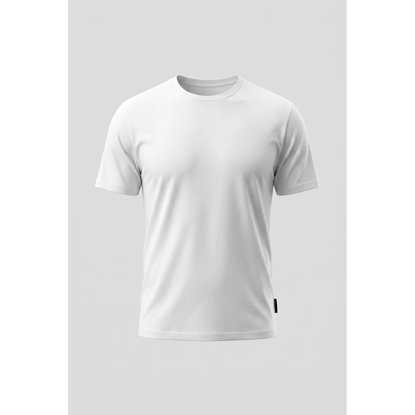Polera Básica Hombre Blanco 1