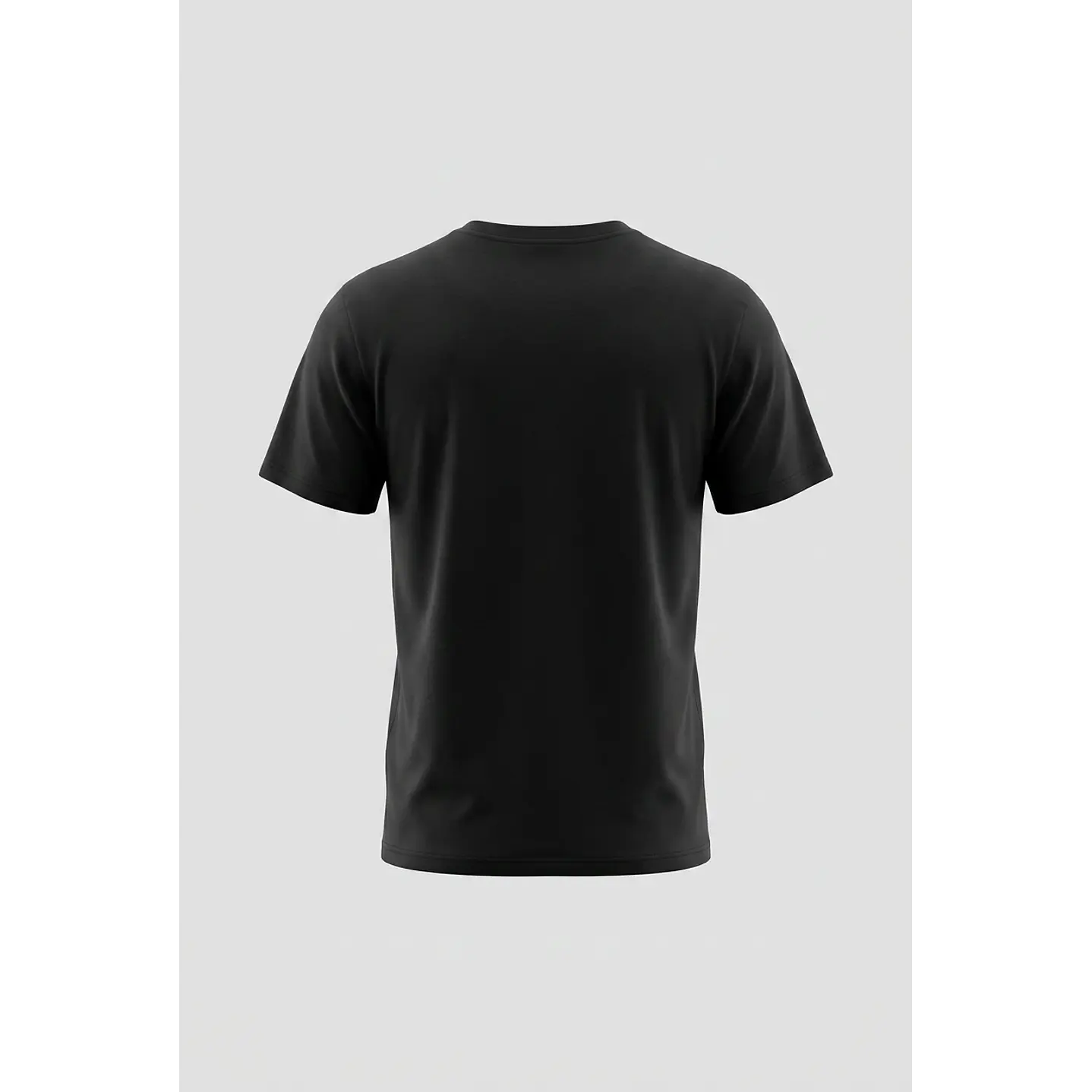 Polera Básica Hombre Negro 2