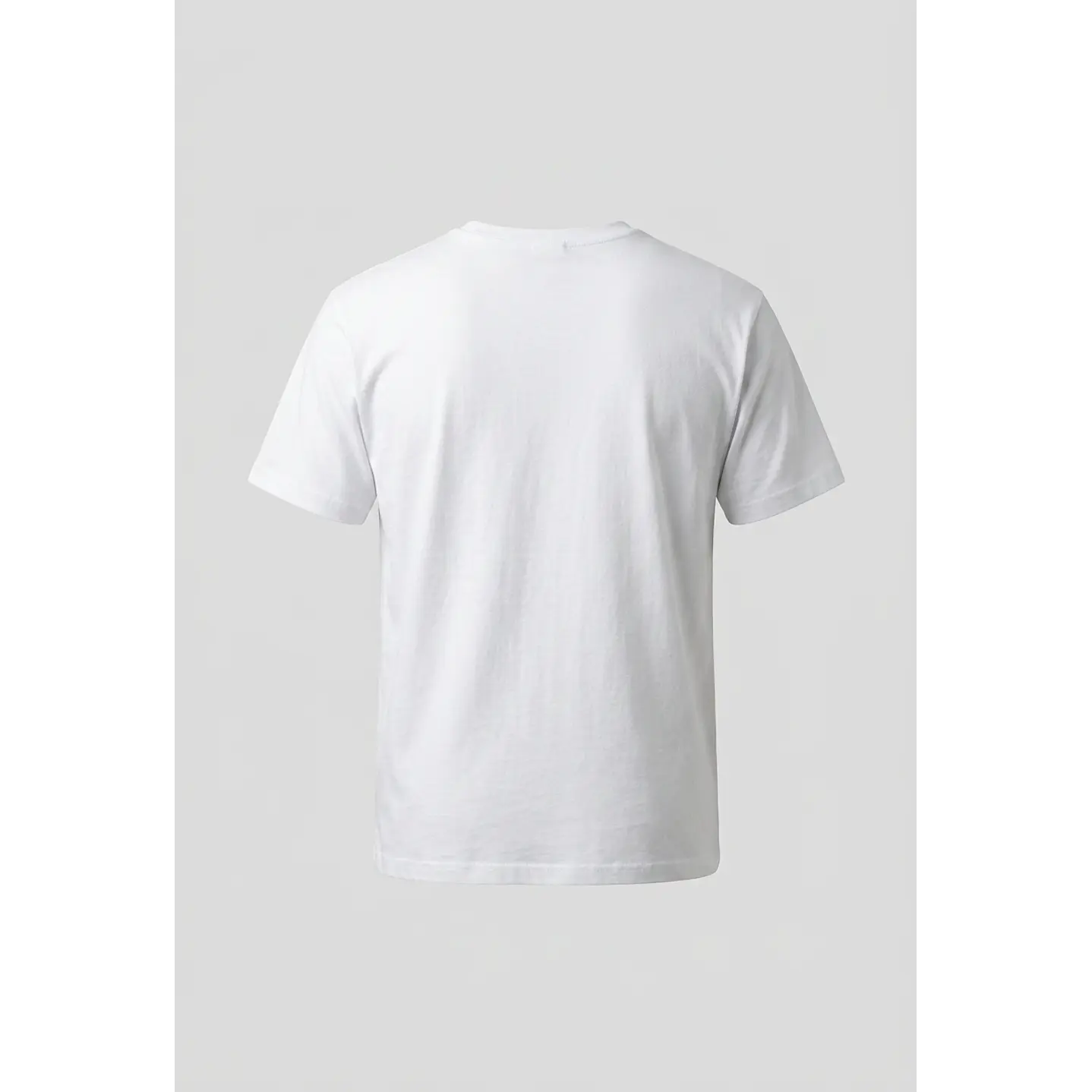 Polera Básica Hombre Blanco 2