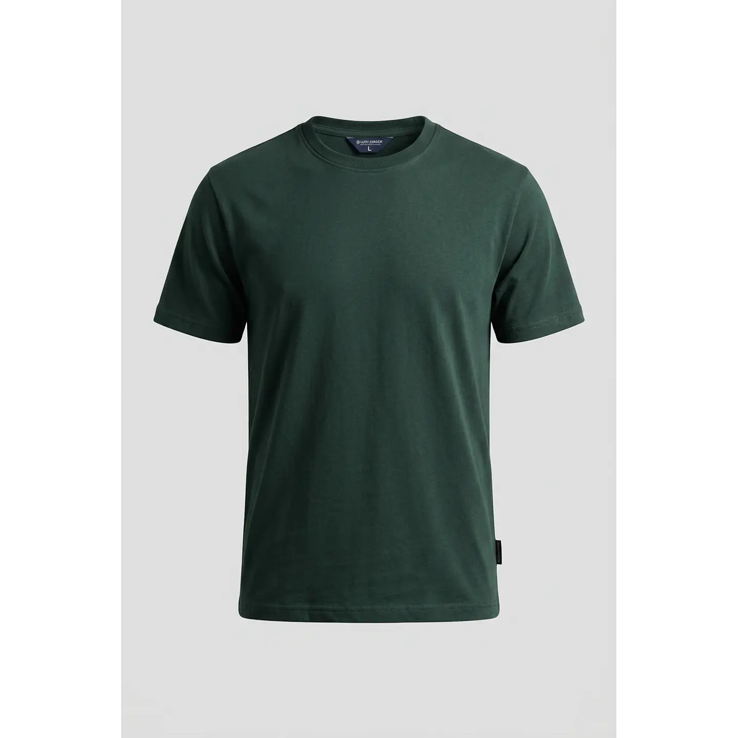 Polera Básica Hombre Verde 1