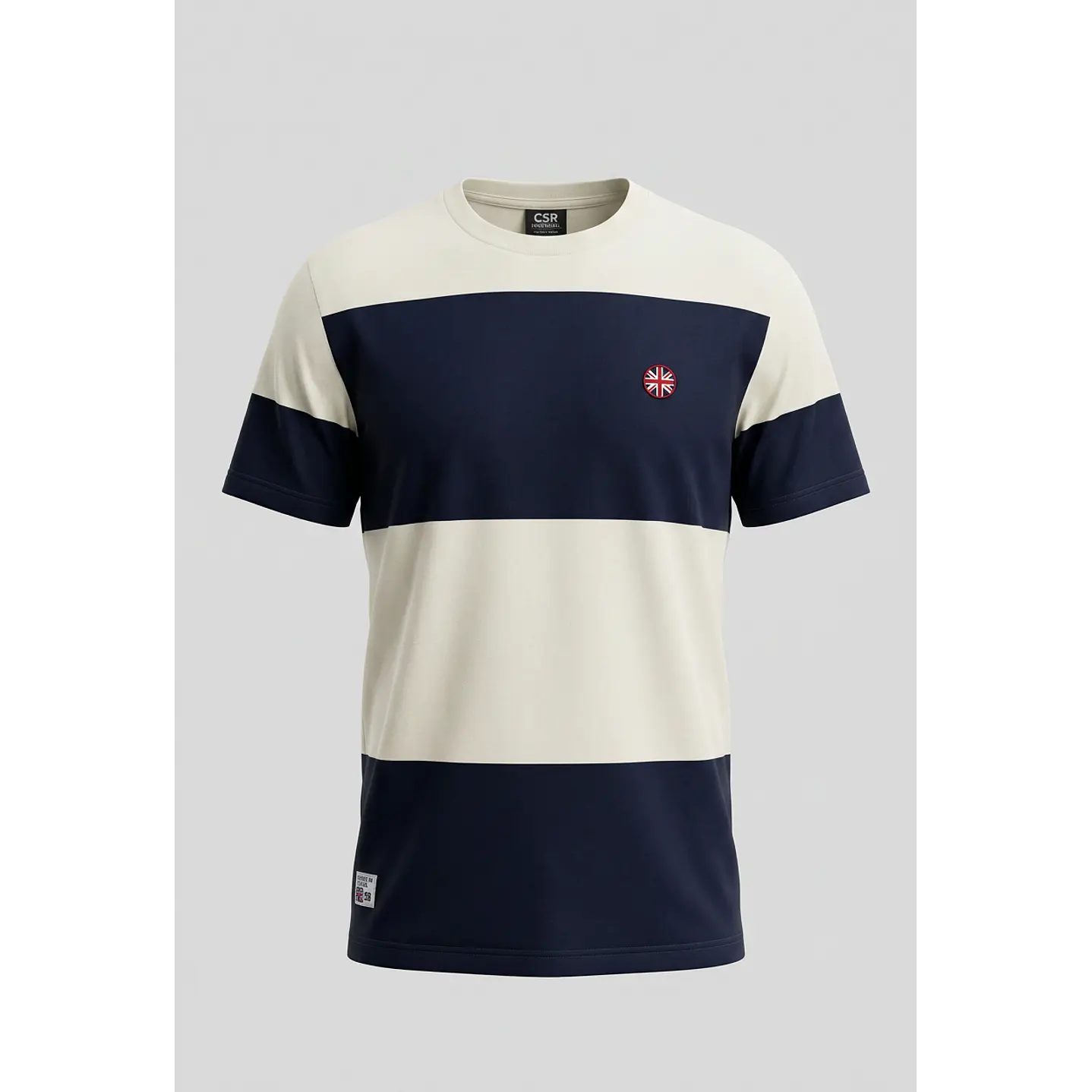 Polera Pique Regular Hombre Azul 1