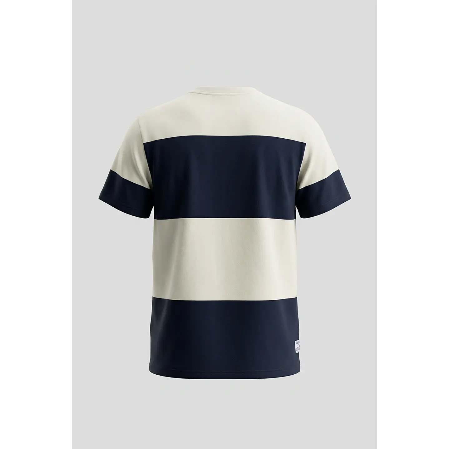 Polera Pique Regular Hombre Azul 2