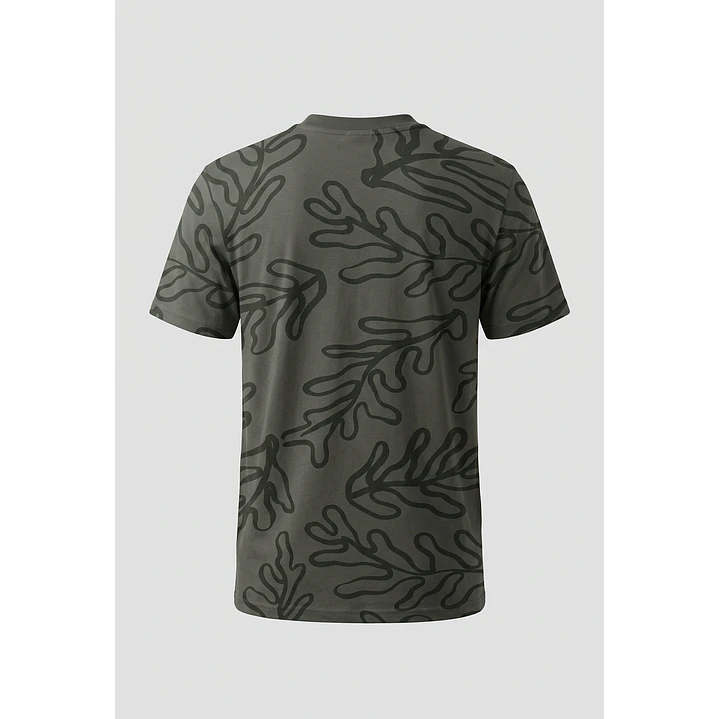 Polera Urbano Hombre Verde 2
