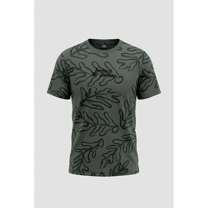 Polera Urbano Hombre Verde 1