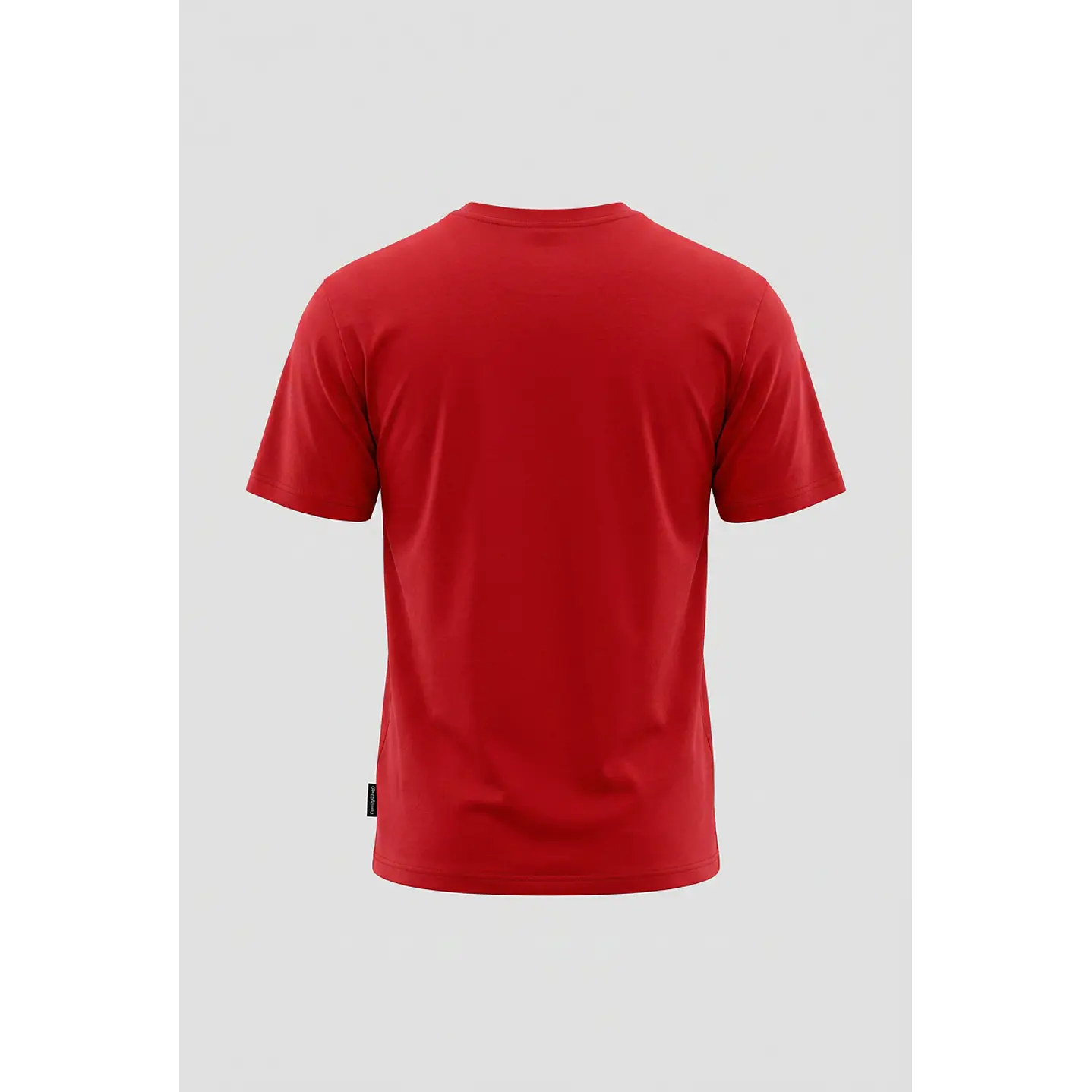 Polera Básica Hombre Rojo 2