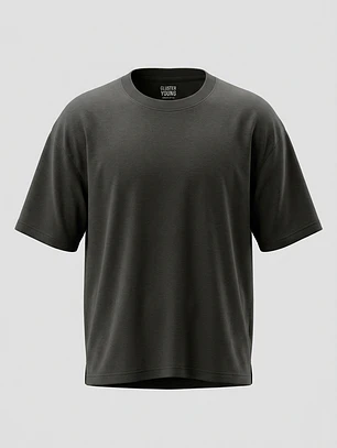 Polera Básica Boxy Lolo Verde