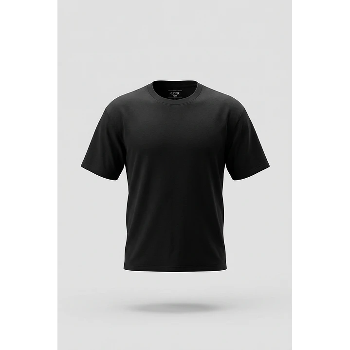 Polera Básica Boxy Lolo Negro 1