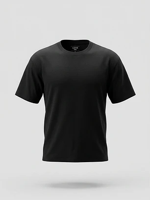 Polera Básica Boxy Lolo Negro