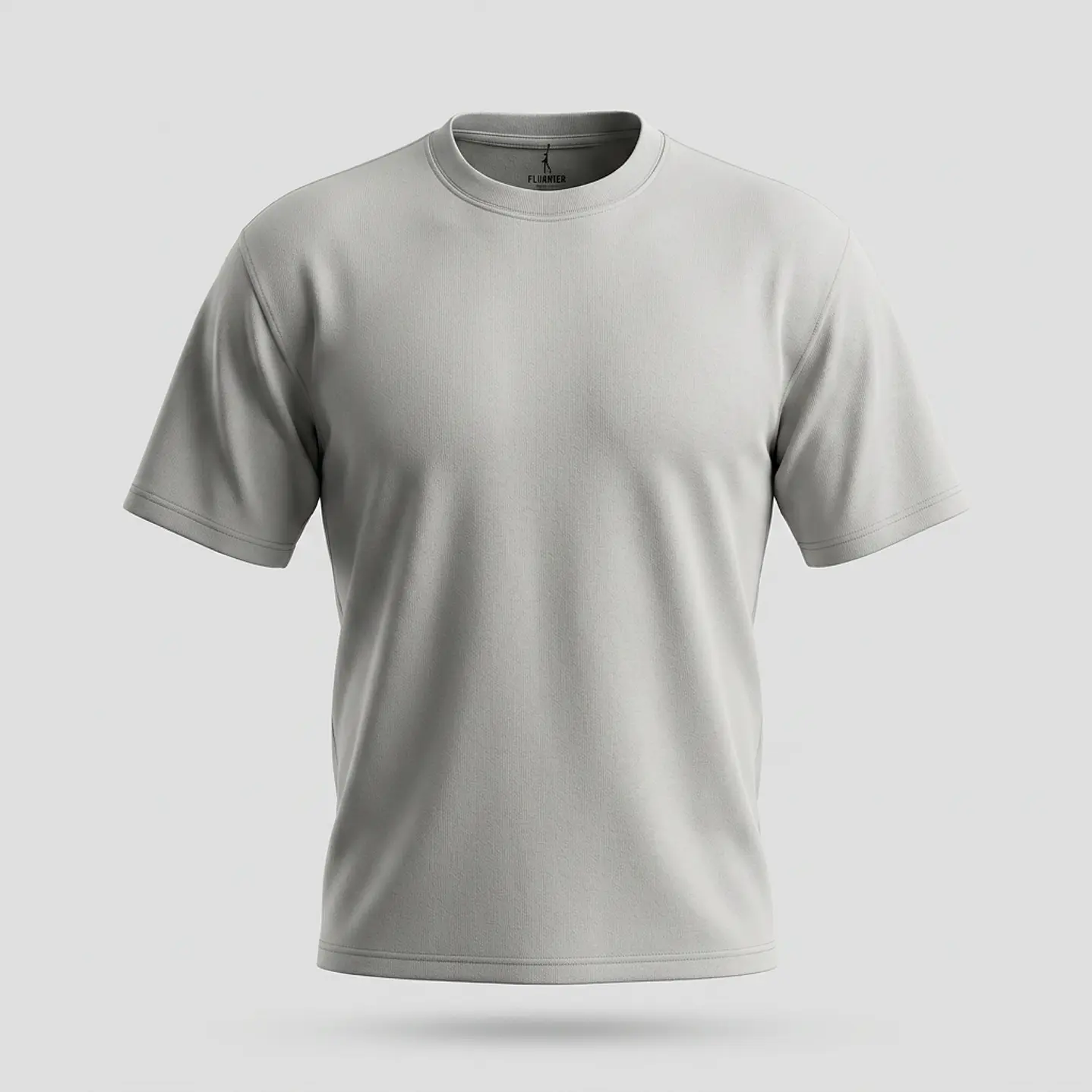 Polera Básica Boxy Lolo Gris 1