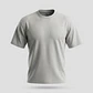 Polera Básica Boxy Lolo Gris - Miniatura 1