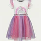 Vestido Unicornio Niña Crudo - Miniatura 1