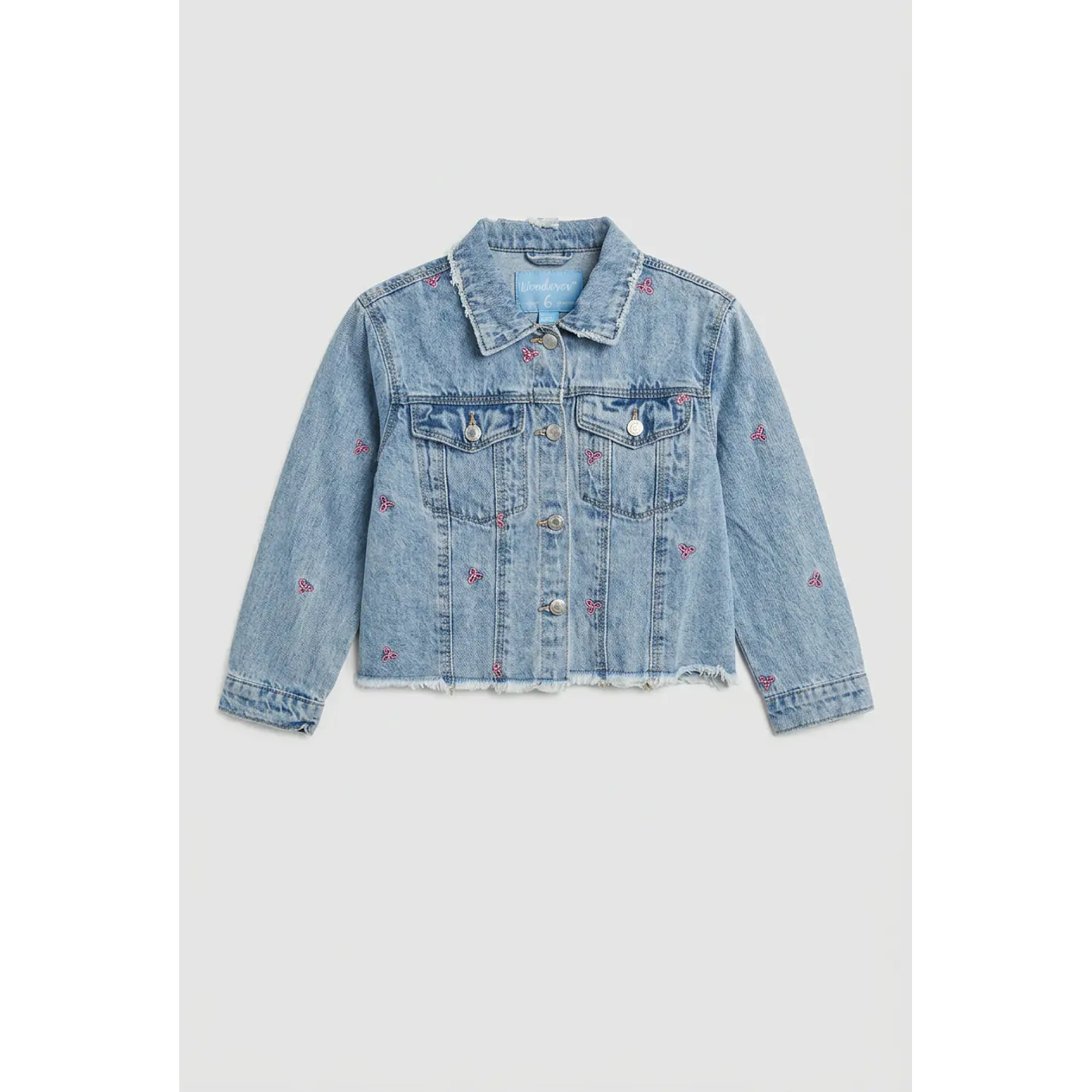 Chaqueta Denim Coquette Denim Niña Manga Larga Azul 1