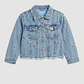 Chaqueta Denim Coquette Denim Niña Manga Larga Azul - Miniatura 1