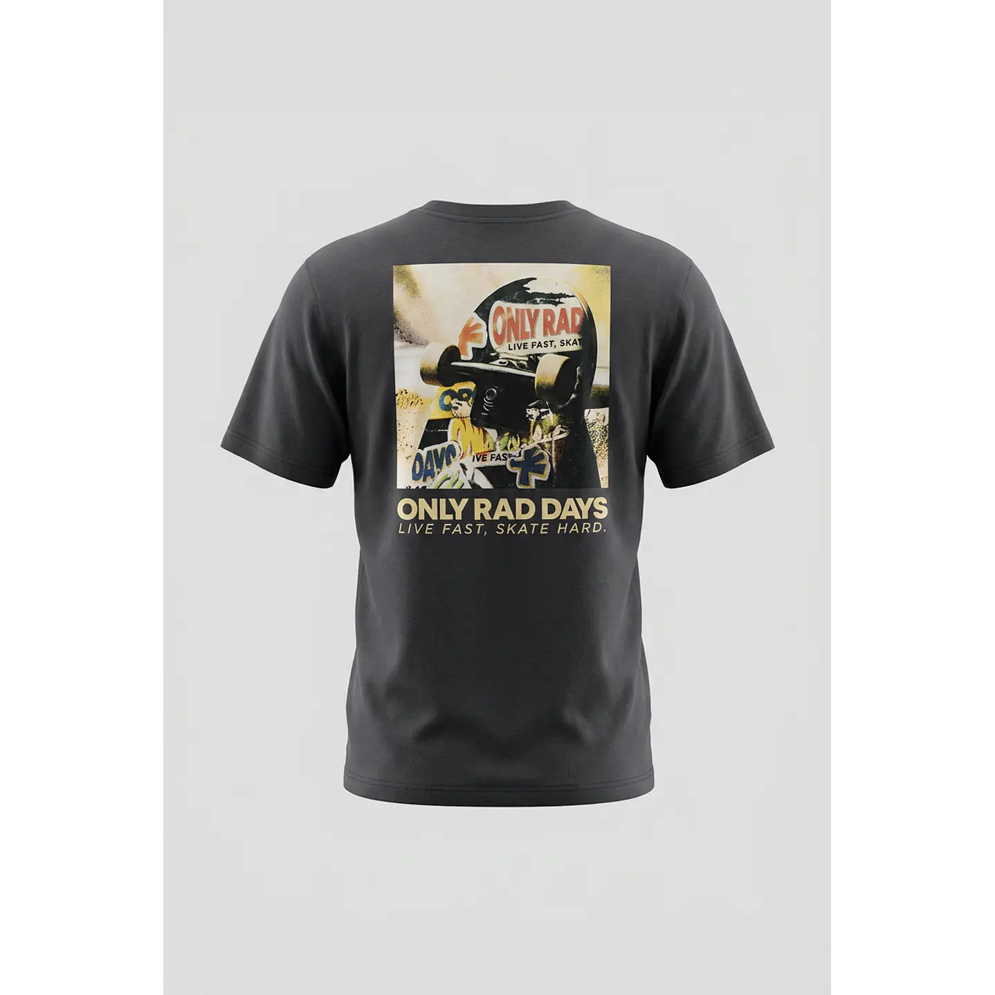 Polera Road Niño Gris 2