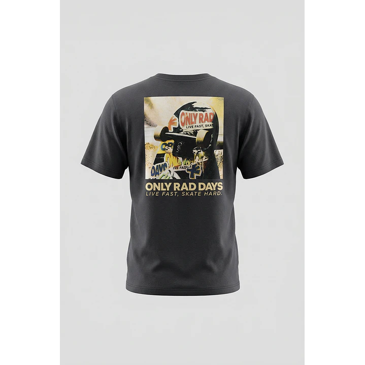 Polera Road Niño Gris 2