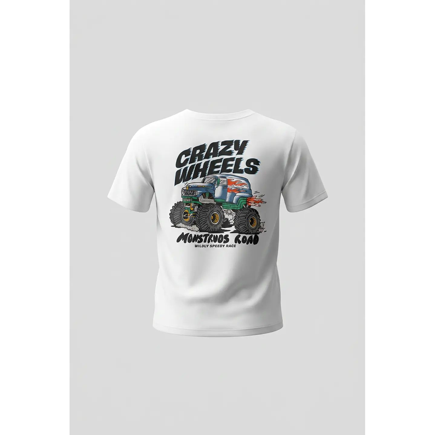 Polera Road Niño Blanco 2