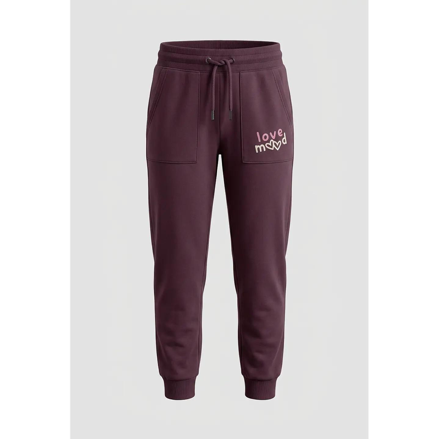 Buzo Básico Jogger Niña Morado 1