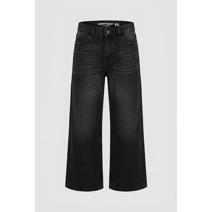 Jeans Alas Baggy Lola Negro 1
