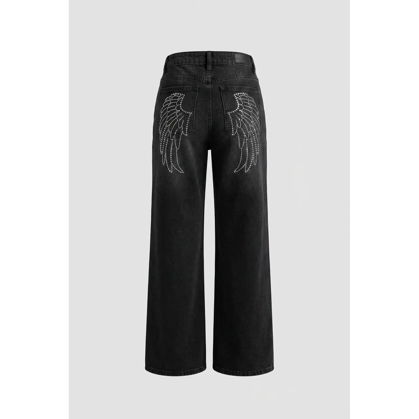 Jeans Alas Baggy Lola Negro 2