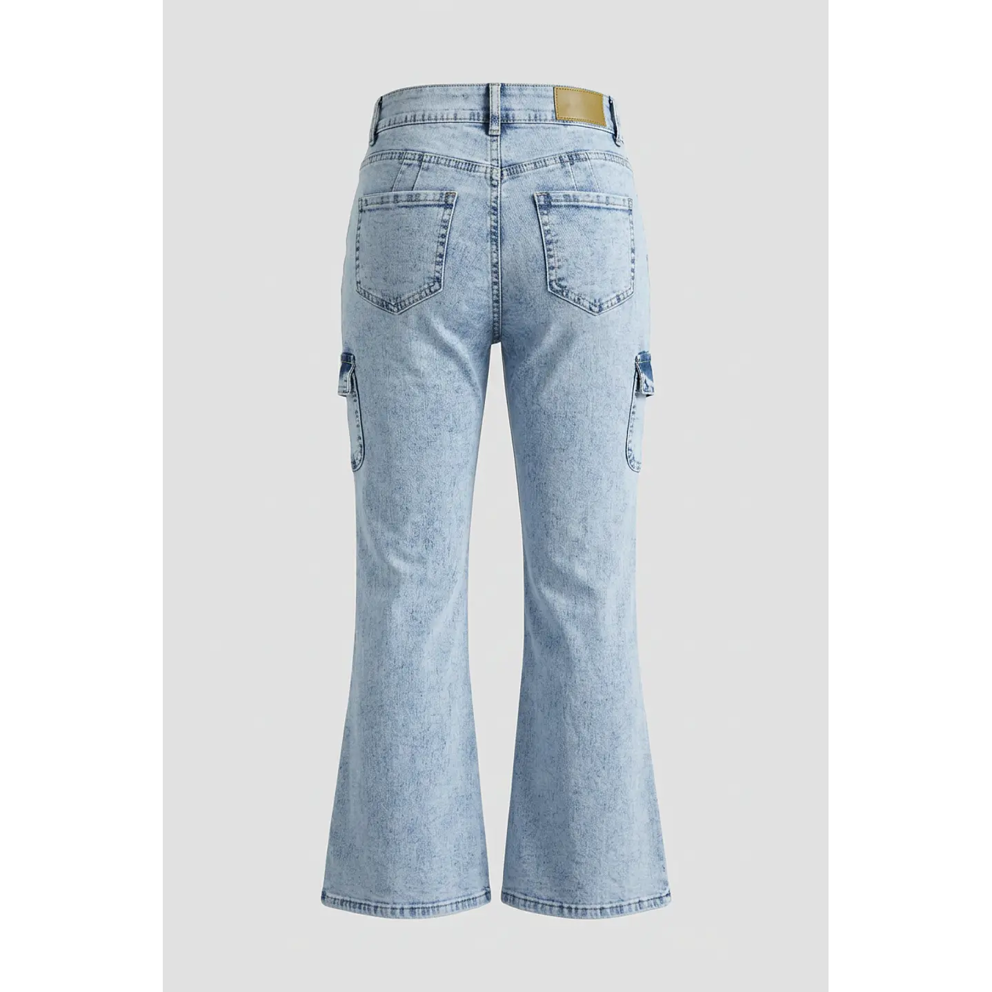 Jeans Elasticado Flare Lola Celeste 2