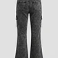 Jeans Elasticado Flare Lola Negro - Miniatura 2
