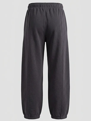 Buzo Letras Jogger Mujer Gris