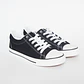 Zapatilla Lona Hombre Negro - Miniatura 1