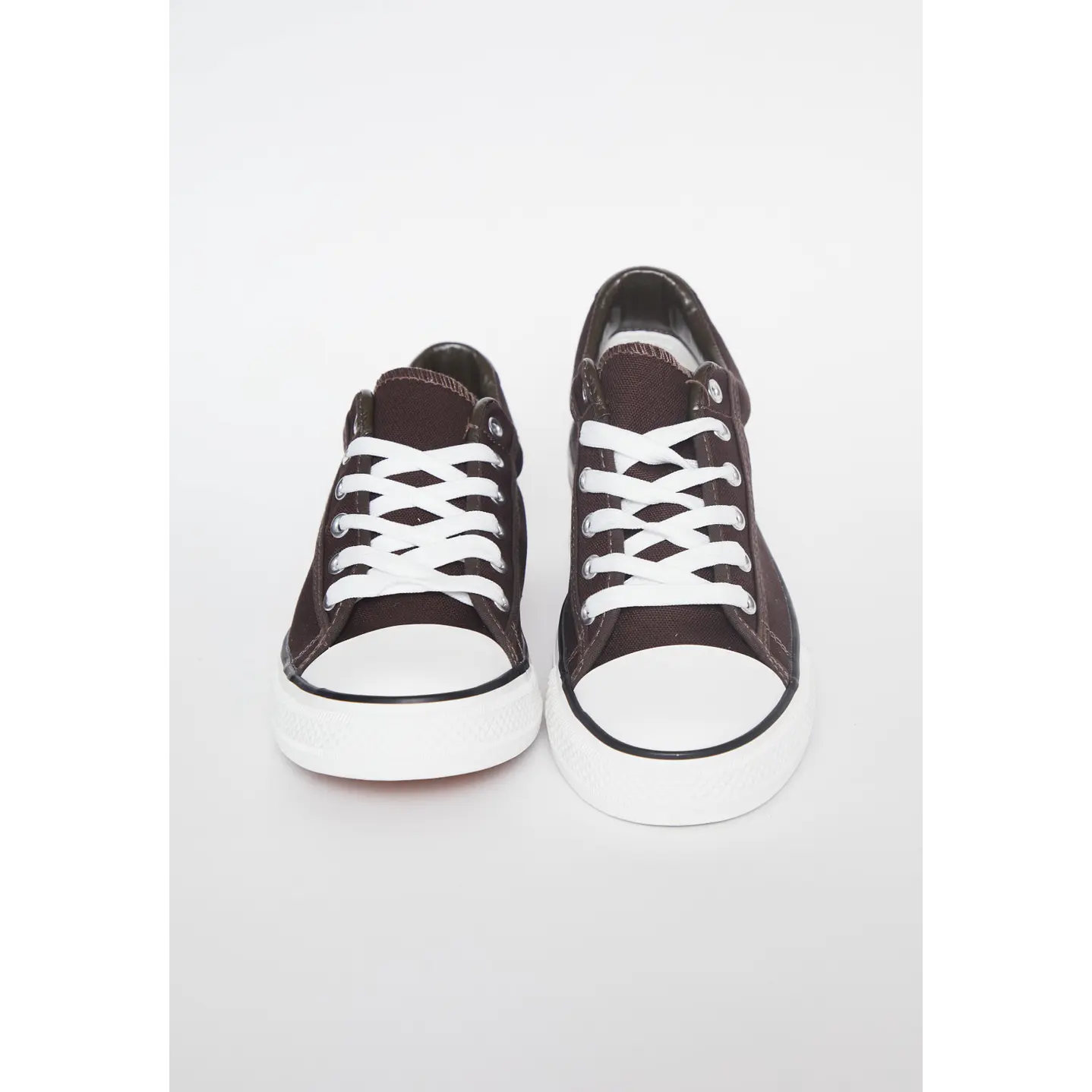 Zapatilla Lona Hombre Café 2