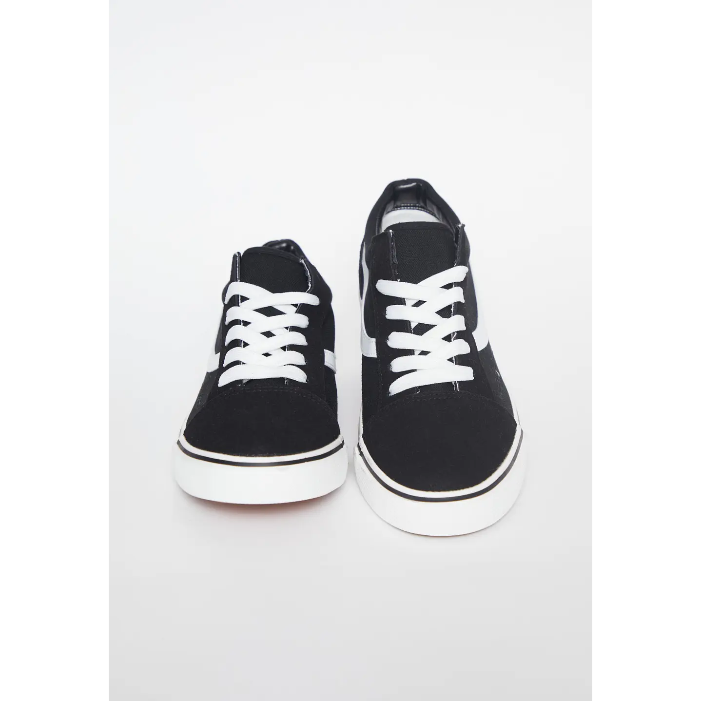 Zapatilla Lona Hombre Negro 2