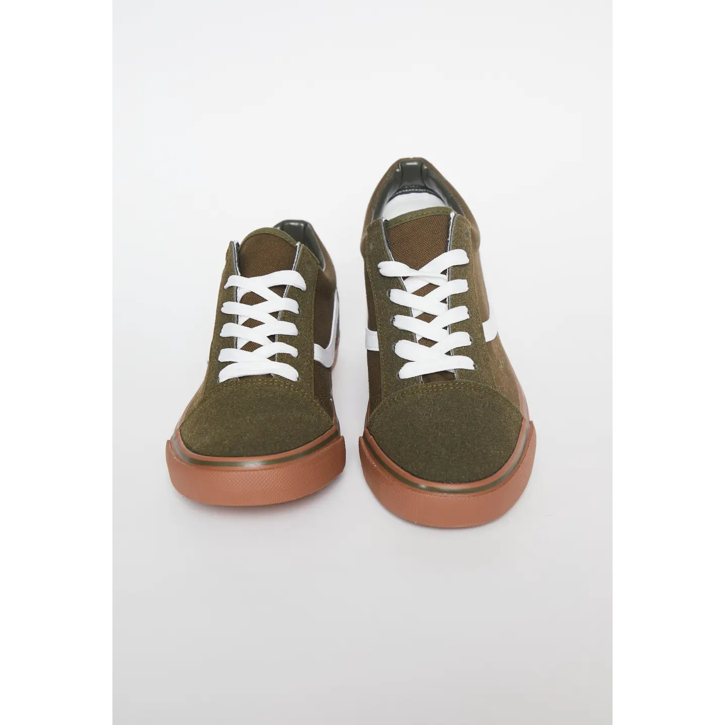 Zapatilla Lona Hombre Verde 2