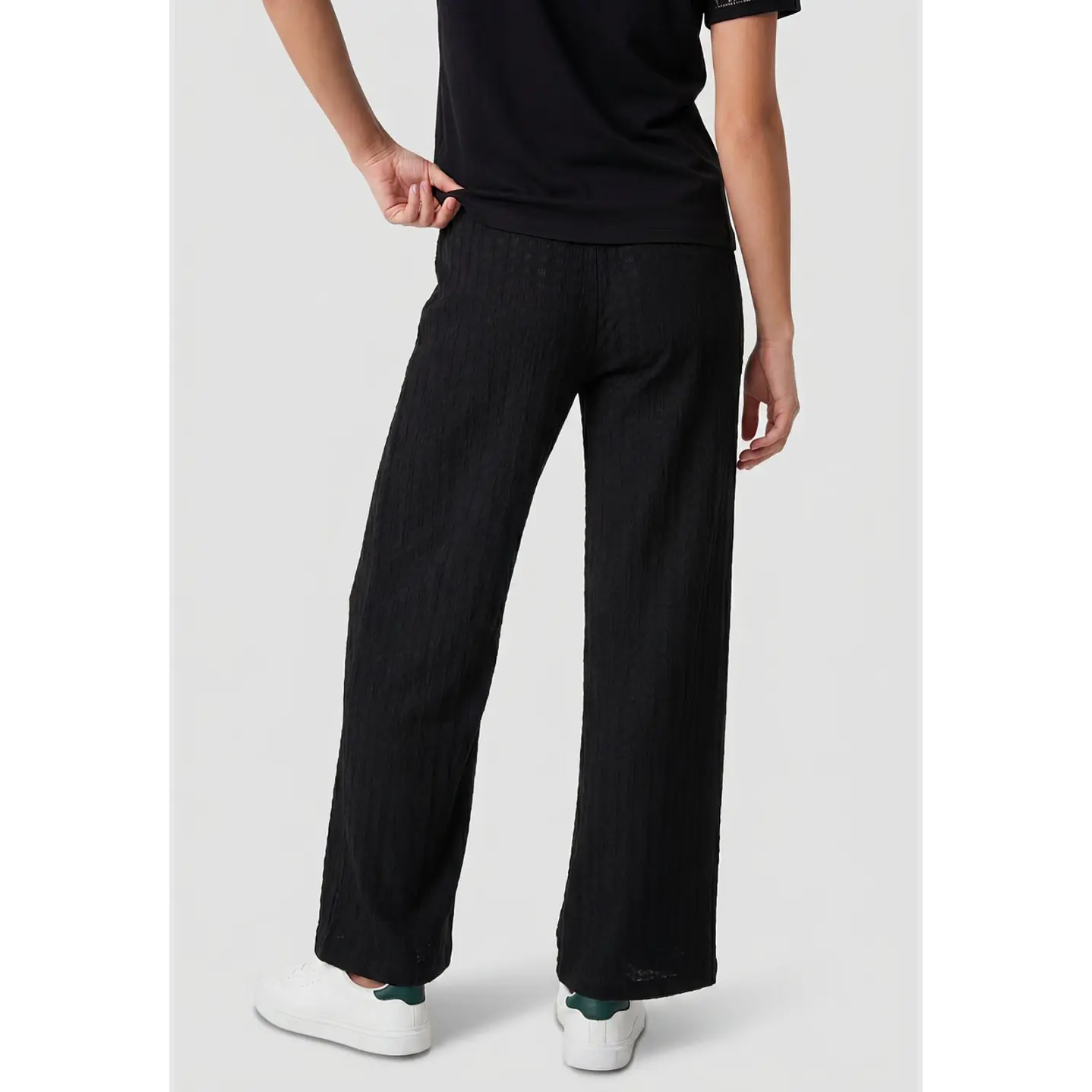 Pantalón Bambu Mujer Negro 2