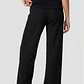 Pantalón Bambu Mujer Negro - Miniatura 2