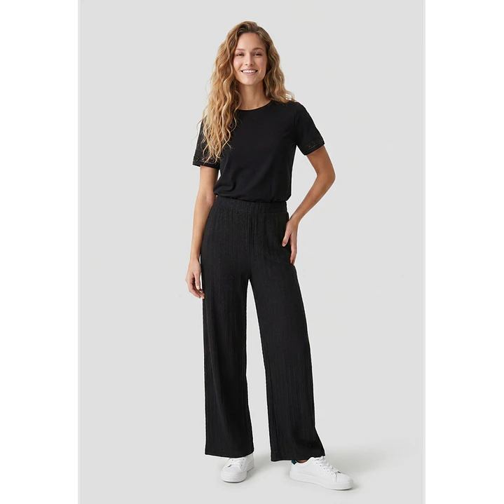 Pantalón Bambu Mujer Negro 3