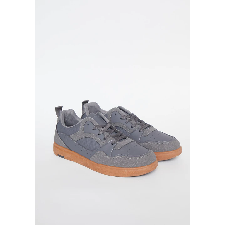 Zapatilla Urbana Hombre Gris 1