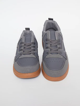 Zapatilla Urbana Hombre Gris